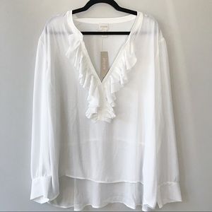 NWT Chico’s White Blouse